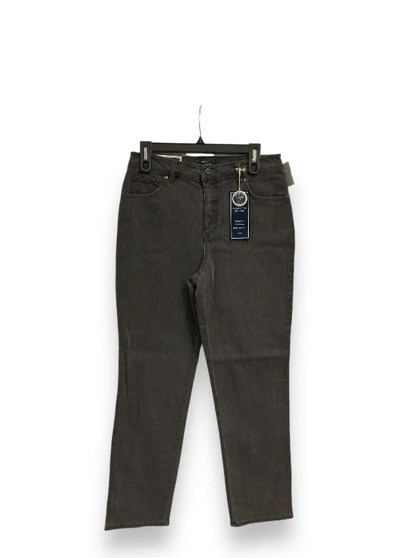 Easygoing Outfits Jeans Straight By Charter Club In Grey, Size: 8
