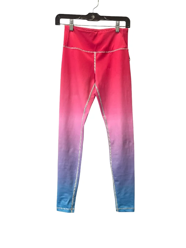 Relaxed Fit Wear Ombre Print Athletic Leggings Cmc, Size S