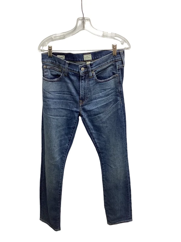 Comfortable down NWT J Crew Mens Blue Jeans 31/30